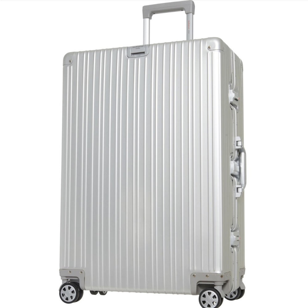 New! 🧳✈️🌎 28” All Aluminum Luggage Suitcase TSA Lock